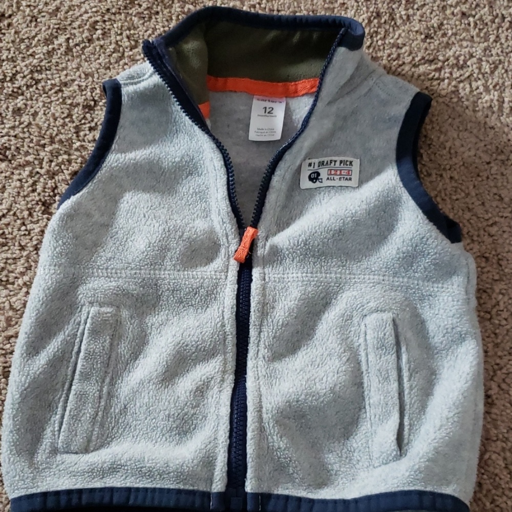 Infant Fleece Vest 12 month